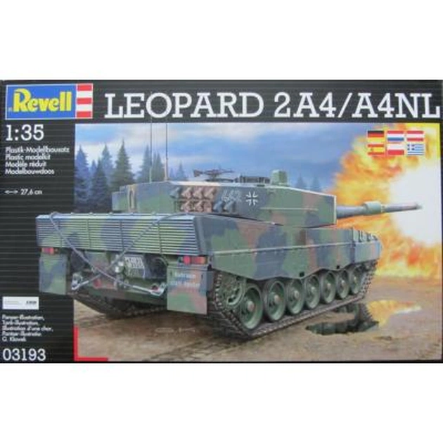 Збірна модель Revell Танк Leopard 2A4/A4NL 1:35 (3193) - изображение 1