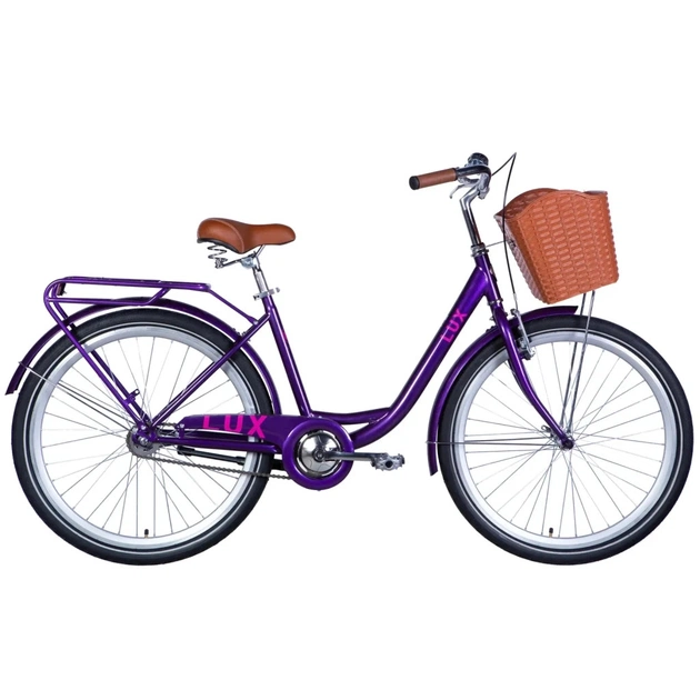 Велосипед Dorozhnik LUX 26" 17" ST 2024 Сливовий (OPS-D-26-271) - изображение 1