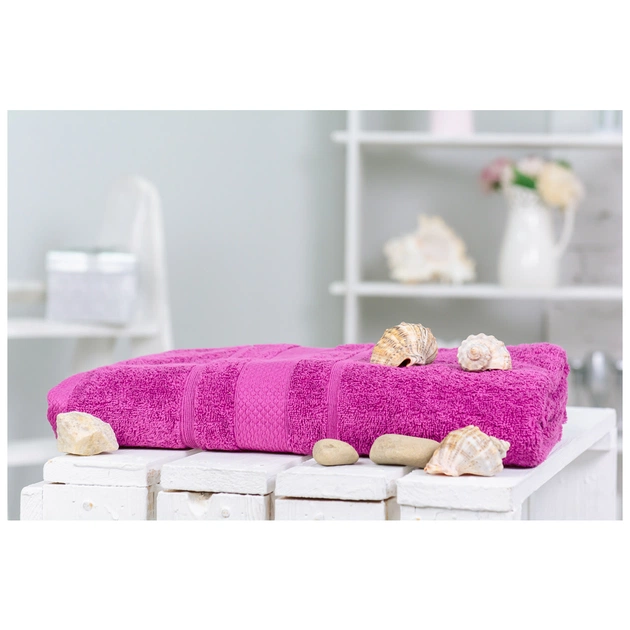 Рушник MirSon банний 5011 SoftNess Plum 70x140 см (2200003182255) - зображення 1