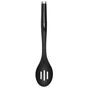 Ложка кухарська KitchenAid Classic для сервірування з прорізами 34 см чорний (KCG004OHOBE) - зменшене зображення 1