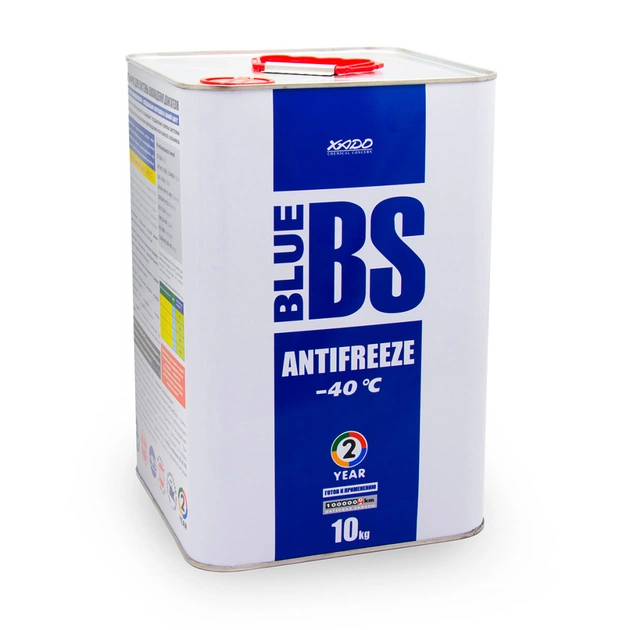 Антифриз Xado Blue BS -40 10кг (XA 50405_) - изображение 1
