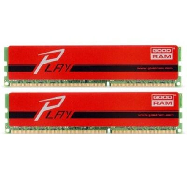 Модуль пам'яті для комп'ютера DDR3 16GB (2x8GB) 1600 MHz Goodram (GYR1600D364L10/16GDC) - зображення 1