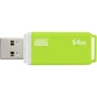 USB флеш накопичувач Goodram 64GB UMO2 Orange Green USB 2.0 (UMO2-0640OGR11) - зменшене зображення 4