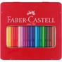 Олівці кольорові Faber-Castell Grip акварельні, тригранні, в металевій коробці 24 кольори, (112423) (25578) - зменшене зображення 2