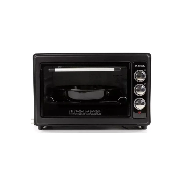 Електропіч ASEL AF 33-23 BLACK - зображення 1