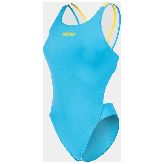Купальник Arena Swimsuit Tech Multi Solid 008054-820 блакитний, жовтий 38 (3468337740100) - зображення 6