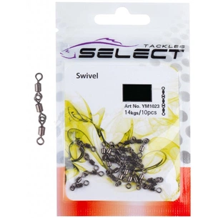 Вертлюг Select YM1023 потрійний size 10 10шт/уп (1870.24.22) зображення 1