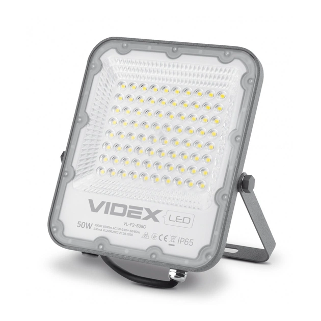 Прожектор Videx LED PREMIUM VIDEX F2 50W 5000K (VL-F2-505G) - picture 1
