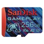 Карта пам'яті SanDisk 256GB microSDXC class 10 UHS-I U3 V30 A2 GamePlay (SDSQXAV-256G-GN6XN) - зменшене зображення 1