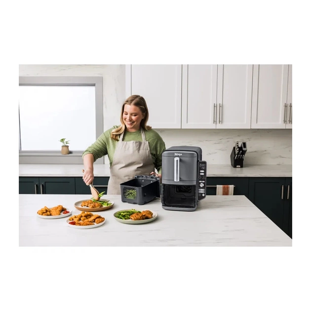 Мультипечь Ninja Double Stack XL 2-Level Air Fryer 9,5 л (SL400EU) - изображение 11