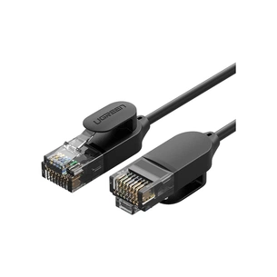 Патч-корд 5м, U/UTP CAT 6A Copper Ethernet Cable тонкий(діаметр 2.8мм) NW122 Black Ugreen (70654) зображення 1