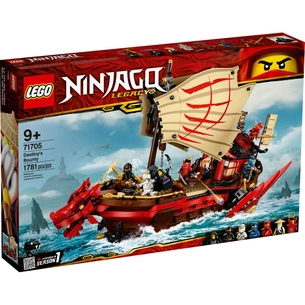 Конструктор LEGO Ninjago Літаючий корабель Майстра Ву 1781 деталь (71705) зображення 1