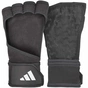 Рукавички для фітнесу Adidas Open Back Training Gloves ADGB-15062 чорний M (885652026253) - зменшене зображення 1