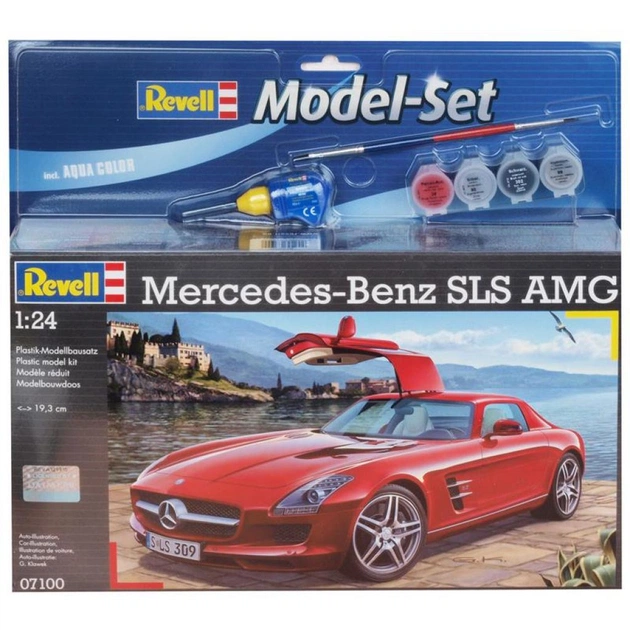 Збірна модель Revell Автомобіль Mercedes SLS AMG1:24 (67100) - изображение 1