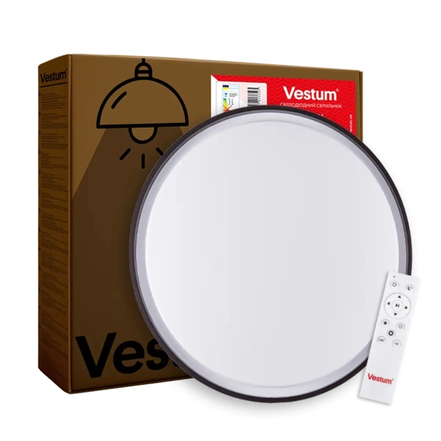 Світильник Vestum ATLAS матовий 80W 3000К-6500К ДК (VS-91038) - зображення 1