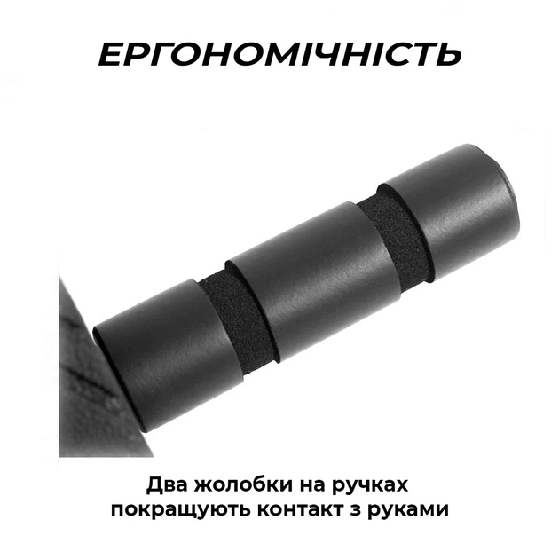 Ролик для преса Power System PS-4059 Phantom AB Wheel Black (4059BK-0) - picture 3