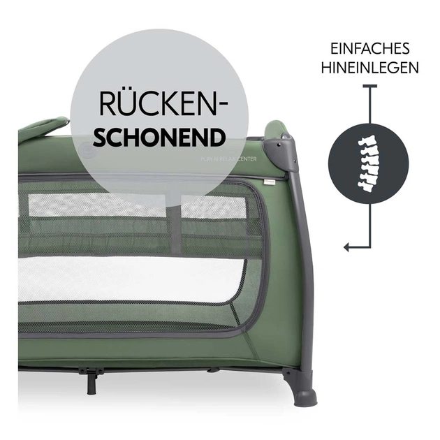 Дитячий манеж Hauck Play N Relax Dark Green (60015-3) - picture 3