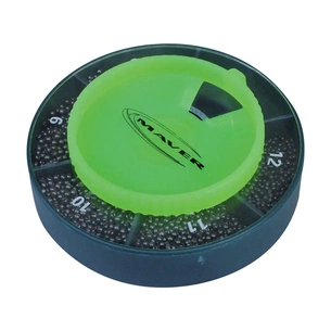 Грузило Maver набір Scatola Pallini Supercalibrati 250g 5/0; 4/0; 0 (1300.34.48) зображення 1