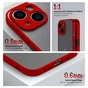 Чохол до мобільного телефона Armorstandart Frosted Matte Xiaomi Redmi 13 4G Red (ARM78271) - зменшене зображення 3