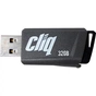 USB флеш накопичувач Patriot 32GB ST-Lifestyle Cliq Grey USB 3.1 (PSF32GCL3USB) - уменьшенное изображение 1
