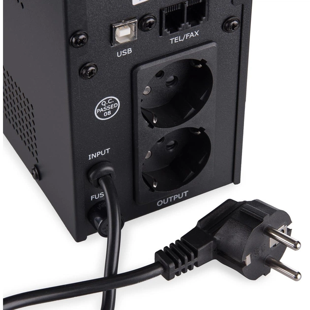 Источник бесперебойного питания Vinga LED 800VA metal case with USB (VPE-800MU) - изображение 10