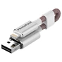 USB флеш накопичувач PhotoFast 32GB MemoriesCable GEN3 Silver Lightning USB 2.0 (MCG3U3R32GB) - зменшене зображення 1