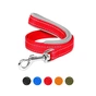 Повідок для собак Dog Extreme з нейлону з прогумованою ручкою Ш 25 мм Д 122 см червоний (43173) - зменшене зображення 1