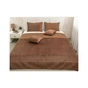 Покривало Руно двостороннє VeLour Шоколадне 220х240 см (330.55_Chocolate) - зменшене зображення 5