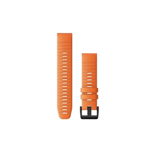 Ремінець до смарт-годинника Garmin fenix 6 22mm QuickFit Ember Orange Silicone (010-12863-01) зображення 1
