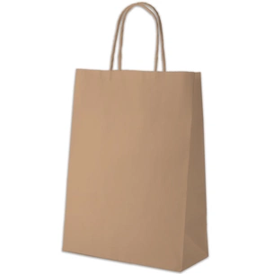 Подарунковий пакет Куверт Ecobag, 24х10х36 см коричневий (10632030000) изображение 1