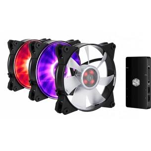 Кулер до корпусу CoolerMaster MASTERFAN PRO 120 Air Flow RGB (MFY-F2DC-113PC-R1) зображення 1