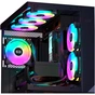 Кулер до корпусу PcCooler F3 T120 ARGB Black - зменшене зображення 6