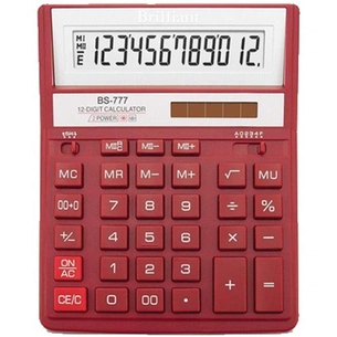 Калькулятор Brilliant BS-777RD (BS-777XRD) зображення 1