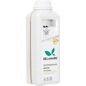 Рідина для чищення кухні DeLaMark з ароматом лимона 1 л (4820152331953) зображення 1