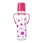 Пляшечка для годування Lovi 250 мл з ручкою (BPA FREE) рожевий (11/815) - зменшене зображення 1