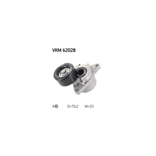 Натягувач ременя з роликом SKF VKM 62028 зображення 1