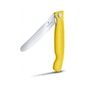 Кухонний ніж Victorinox SwissClassic Foldable Paring 11 см Serrated Yellow (6.7836.F8B) - зменшене зображення 2