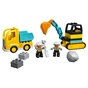 Конструктор LEGO Вантажівка і гусеничний екскаватор (10931) - уменьшенное изображение 2