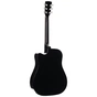 Гітара електроакустична Cort Earth 60CE Black Gloss - зменшене зображення 2