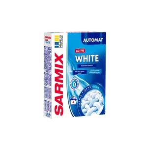 Пральний порошок Sarmix Active White для всіх типів прання 300 г (4820268104205) зображення 1