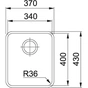 Мийка кухонна Franke Aton ANX 110-34 (122.0204.647) - зменшене зображення 2
