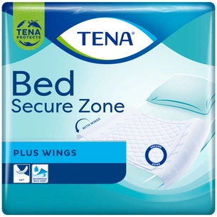 Пелюшки для малюків Tena Bed Plus Wing SZone 180х80 см 20 шт (7322540520958) зображення 1