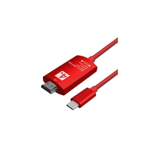Перехідник Type C to HDMI, 2m, 4K, 30HZ Extradigital (KBH1751) зображення 1