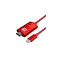 Перехідник Type C to HDMI, 2m, 4K, 30HZ Extradigital (KBH1751) - зменшене зображення 1