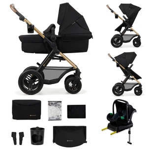 Коляска Kinderkraft 3 в 1 Moov 2 Air Pure Black (KSMOOV02BLK0000) (5902533925759) зображення 1