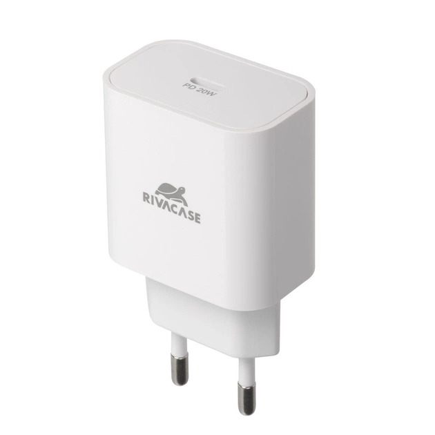 Зарядний пристрій RivaCase 1xUSB Type-C PD 20 Вт кабель Type-C white (PS4101 WD4 (White)) - picture 9