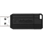 USB флеш накопичувач Verbatim 32GB Store 'n' Go Pin Stripe Black USB 2.0 (049064) - зменшене зображення 4