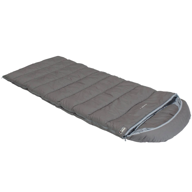 Спальний мішок High Peak Dundee 4 +4C Grey/Light Grey Left (928928) - зображення 1