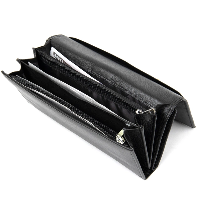 Гаманець ST Leather Чорний (19388) - зображення 8