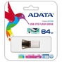 USB флеш накопичувач ADATA 64GB UC330 Black USB 2.0 OTG (AUC330-64G-RBK) - зменшене зображення 7